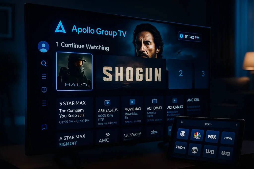 Apollo TV Account