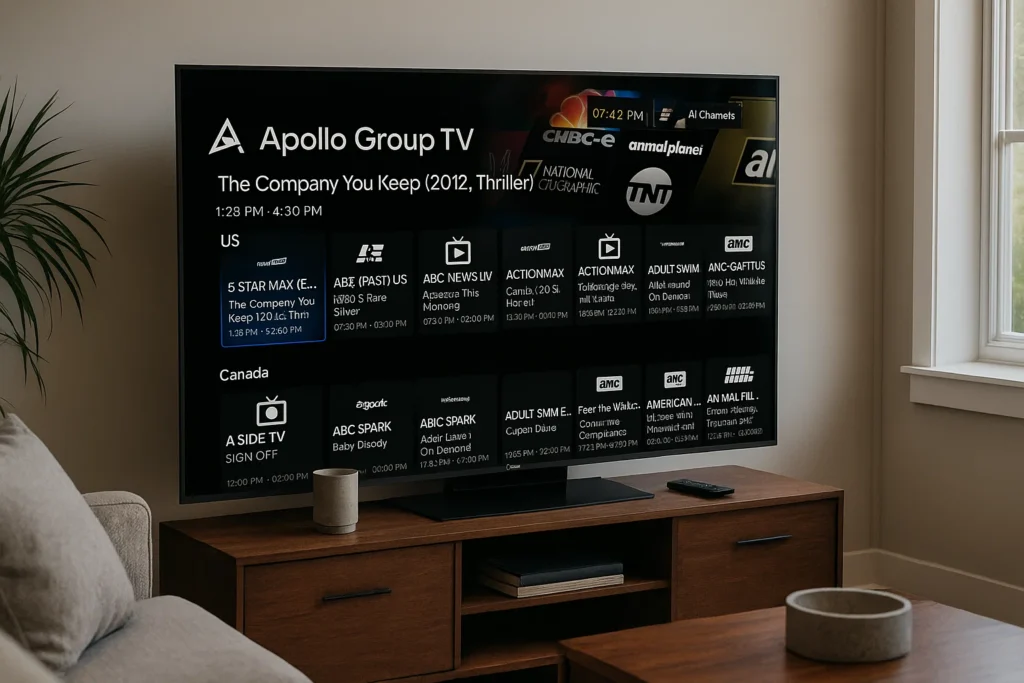 Apollo TV System Requirements